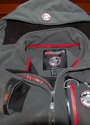 Kуртка softshell geographical norway platinum 5000, оригінал, xl12 фото