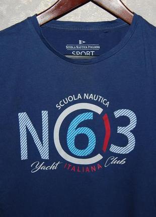 Футболка scuola nautica italiana yacht club, оригінал, на 46-48 р6 фото