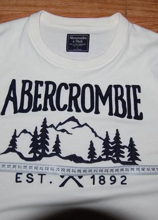 Х/б футболка с длинными рукавами, свитшот abercrombie & fitch, l3 фото