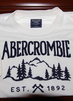 Х/б футболка с длинными рукавами, свитшот abercrombie & fitch, l6 фото