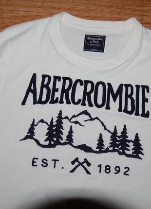 Х/б футболка с длинными рукавами, свитшот abercrombie & fitch, l7 фото