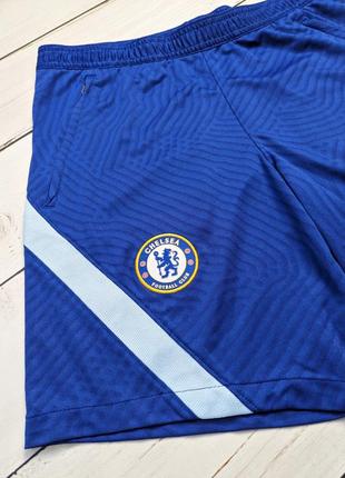 Мужские спортивные шорты nike dri fit chelsea / найк драй фит челси оригинал3 фото