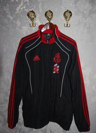 Куртка-ветровка adidas спортивного клуба liverpool , оригинал