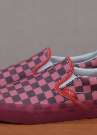 Прорезиненные кеды, слипоны vans translucent rubber slip-on, 38 размер. оригинал2 фото