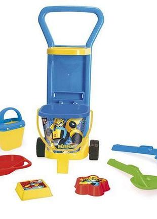 Візок з набором для піску - трансформери hasbro