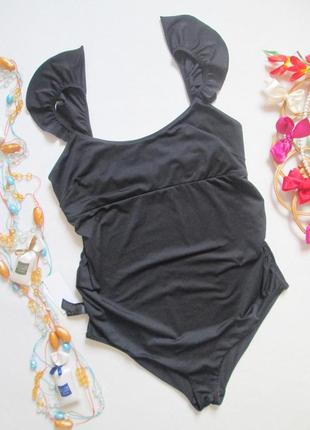 Шикарный черный слитный купальник для беременных asos 💗🌴💗8 фото