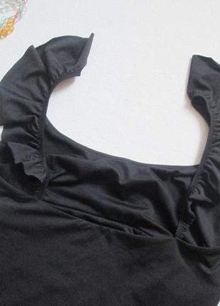 Шикарный черный слитный купальник для беременных asos 💗🌴💗7 фото