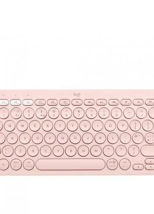 Клавиатура logitech k380s multi-device bluetooth ua rose