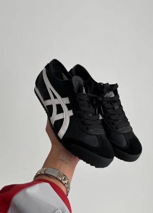 Кроссовки asics onitsuka tiger mexico 66 black1 фото