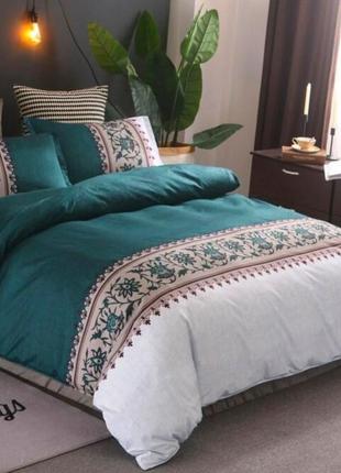 Двуспальный пододеяльник маракеш восточный мотив абстракция бязь голд люкс виталина