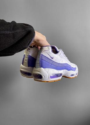 👟 кроссовки nike air max 95free purple / наложка bs👟6 фото