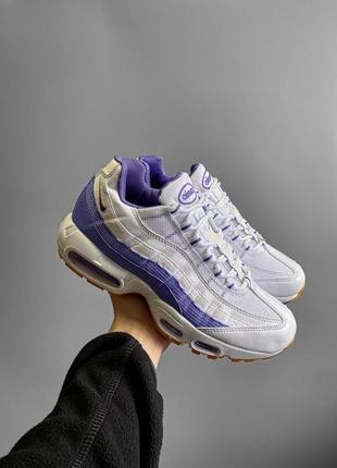 👟 кроссовки nike air max 95free purple / наложка bs👟7 фото