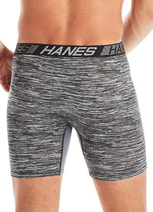 Чоловічі надлегкі труси-боксери hanes x-temp 🇺🇸3 фото