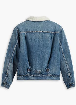 Мужская джинсовая куртка levi's5 фото