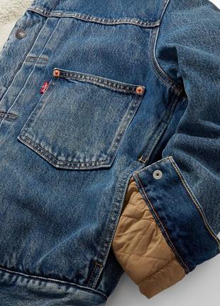 Мужская джинсовая куртка levi's6 фото