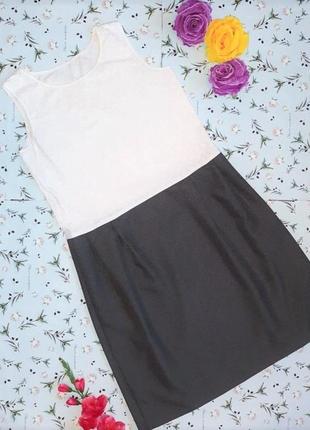🌿1+1=3 стильное строгое платье миди (верх из батиста), размер 48 - 501 фото