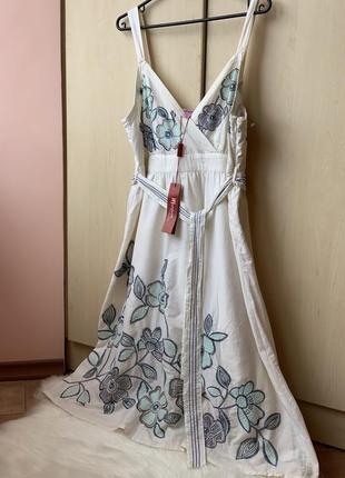 Новое изысканное платье с вышивкой от качественного бренда monsoon1 фото
