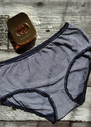👙💙🤍 фирменные базовые хлопковые бикини m&s 38