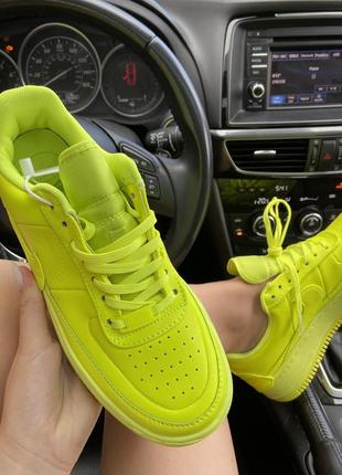🔥 air force 1 low jester neon green.
