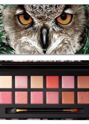 Палетка тіней для повік images jungle eye shadow (сова #2) 12 відтінків