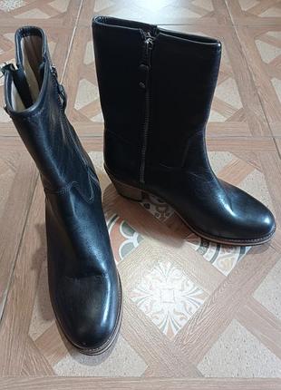 Travelin чоботи шкіра стиль 40  мінімалізм 🖤