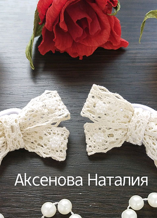 Бантики для маленьких принцес!