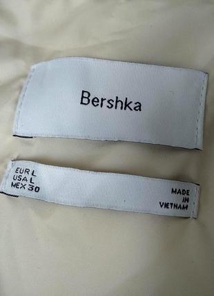 Пуховый дутый стеганый теплый жилет bershka4 фото