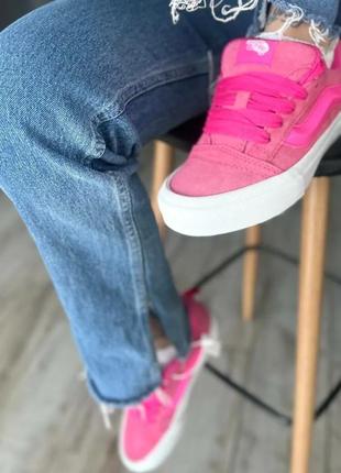 Vans knu school pink4 фото