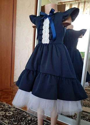 Шкільне дитяче плаття для дівчинки