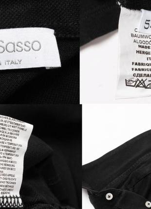 Gran sasso black polo t-shirt&nbsp;&nbsp; мужская футболка поло10 фото