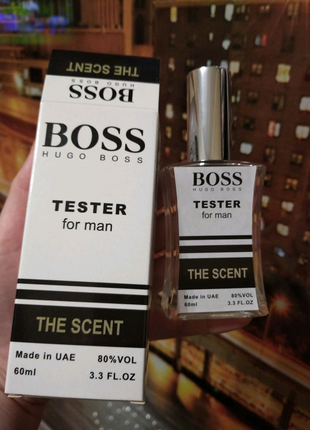 Тестер hugo boss the scent for him чоловічий, 60 мл1 фото
