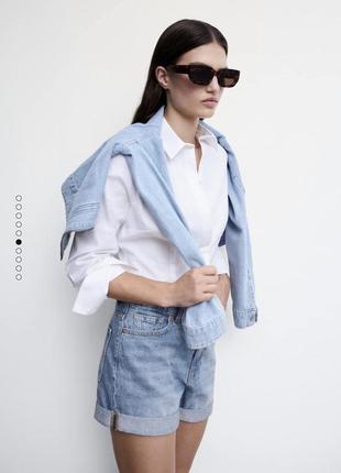 Джинсовые шорты mango 4