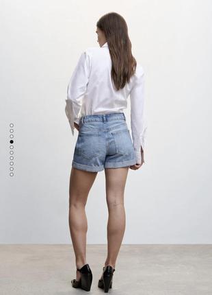 Джинсовые шорты mango 3