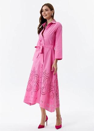 Розовое платье4 фото