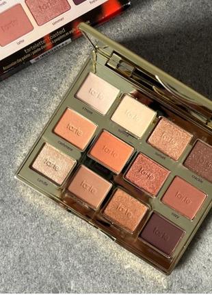 Палетка теней tarte tarteette toasted amazonian clay pelette оригинал