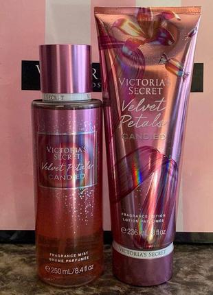 Оригинальный спрей 🇺🇸 

спрей velvet petals candied&nbsp;от victoria ́s secret