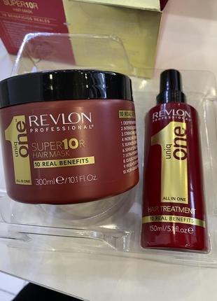 Набір revlon маска 300ml+спрей 10в1 150ml3 фото