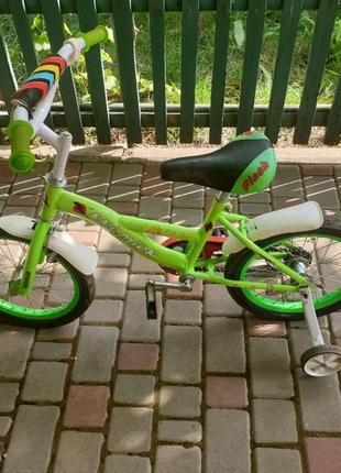 Дитячий велосипед premier kids flash 16" lime (13926)