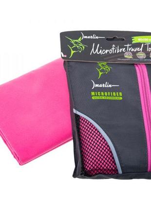 Рушник з мікрофібри marlin microfiber travel towel pink