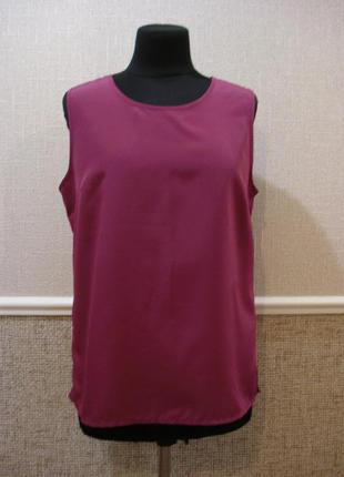 Летняя кофточка блузка без рукавов большого размера 16(xxl) бренд kaleidoscope