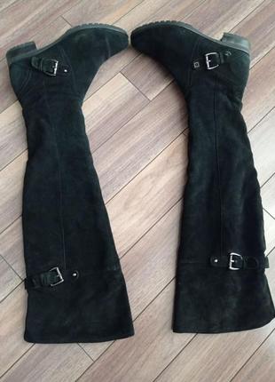 Ботфорти замшеві