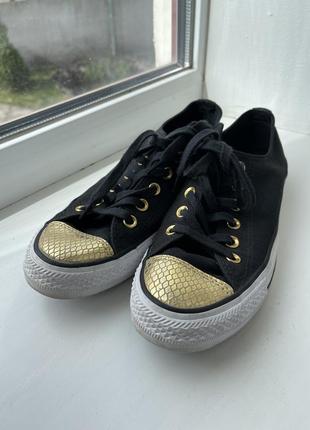 Кеди, укорочені кеди, мокасини «converse»1 фото