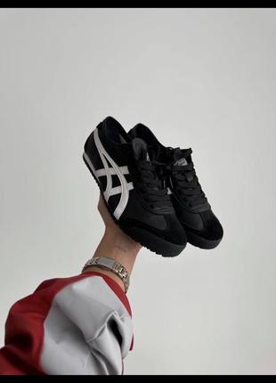 Asics onitsuka tiger mexico 66 black4 фото