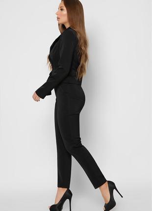 Женский короткий пиджак черный &lt;unk&gt; 798397 фото