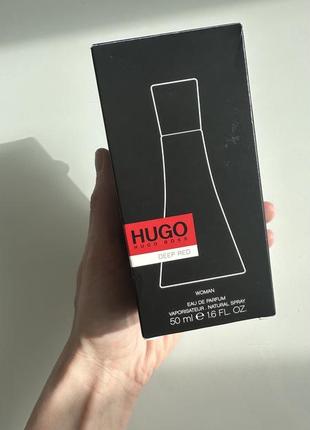 Hugo boss deep red 50ml парфум оригінал4 фото