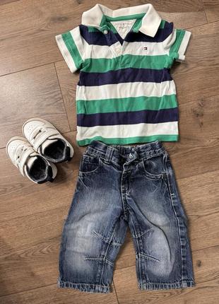 Набір футболок tommy hilfiger та old navy 18-24