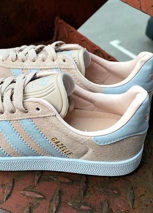 Кросівки adidas gazelle pink/grey7 фото