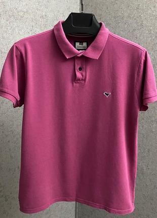 Фіолетова футболка поло від бренда weekend offender2 фото
