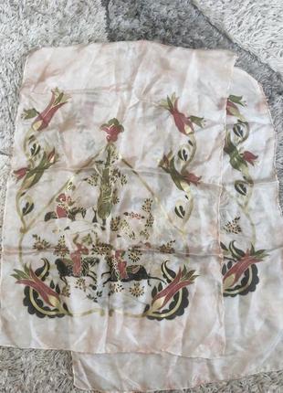 Шелковый шарф