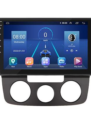 Штатная магнитола lesko для volkswagen jetta v 2005-2011 экран 10" 2/32gb 4g wi-fi gps top фольцваген 3шт
